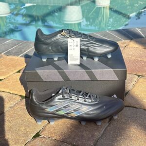Adidas Copa Pure 2 Elite FG Base Black Pack Men's Soccer Cleats IE7487 Size 9